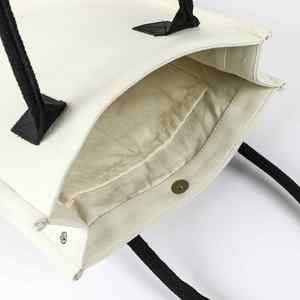 Sac de shopping en toile haut de gamme personnalisé, écologique, réutilisable et résistant à l'usure pour le rangement - Product Image 3