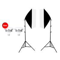 Caméra de studio professionnelle LED Kit de lumière de remplissage de beauté ensemble d'éclairage photographique de contrôle de commutateur pour la photographie