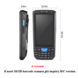 Android 9.0 Máy Quét Mã Vạch <span class=keywords><strong>PDA</strong></span> 1D 2D Qr Cầm Tay 4G Điện Thoại Thông Minh Thiết Bị Đầu Cuối Dữ Liệu Di Động Hàng Tồn Kho - Product Image 3