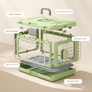 Transportín Plegable para Mascotas, Portátil, Transpirable, Elegante y Clásico, Capacidad de 7.5 kg, Material PP, Aprobado por Aerolíneas, Venta al Por Mayor - Product Image 5