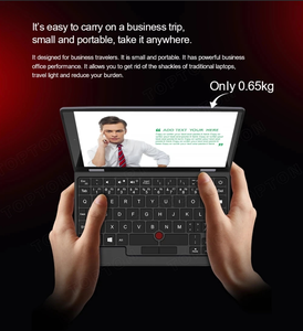 Children's Mini Notebook 7&quot; Touch Screen Celeron N4000 Processor 12GB Onboard Memory Student Learning <strong>Laptop</strong> Business - Product Image 4