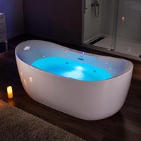 Baignoires intelligentes en acrylique pour hôtel, vente en gros, pour salle de bain, maison, villa, double personne, thermostatiques, avec massage