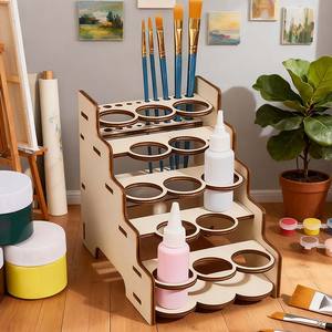 Органайзер для красок, стеллаж для хранения наборов, акриловый контейнер для красок, стеллаж для хранения кистей и красок - Product Image 6