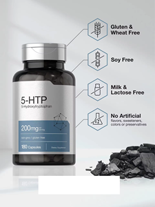 WELLBODY OEM/ODM Marque privée Fourniture en usine de capsules 5-HTP 200MG Aide à dormir Maintenir un sommeil stable - Product Image 5