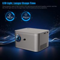 XNANO Factory HY350 1080p 4K Home Cinéma Projecteur WIFI Smart Android 11 Vidéo Projecteur Portable 300 Ansi Double WIFI