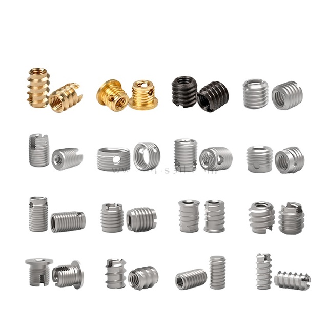 M3 to M16 Stainless Steel Self-tapping Wire Threaded Inserts for Medical Emergency Care Equipment
