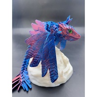Modèle d'oiseau volant Archaeopteryx en PLA, dragon à plumes, articulations mobiles, thème animal