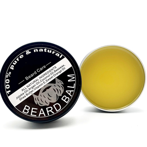 Baume à <span class=keywords><strong>Barbe</strong></span> Noir OEM en Gros, Crème <span class=keywords><strong>de</strong></span> Soin <span class=keywords><strong>de</strong></span> la <span class=keywords><strong>Barbe</strong></span> pour Hommes, Produits <span class=keywords><strong>de</strong></span> Croissance d'Huile à <span class=keywords><strong>Barbe</strong></span>, Marque Privée - Product Image 1