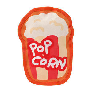 Büyük ve küçük köpekler için ısırmaya dayanıklı çevre dostu <span class=keywords><strong>PVC</strong></span> köpek çiğneme oyuncakları taklit burger kızartması diş taşlama sıkıntı rahatlatmak - Product Image 1