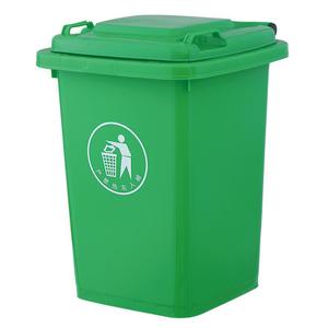 Commercial <b>Plastic</b> Sorting Trash Cans 30L 50L With Lids Multi Color Indoor Outdoor Use Rectangular Shape - Product Image 5