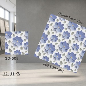 Carreaux de sol en céramique émaillée imprimés numériquement Vistaar, design 3D dernier cri, 12x12, idéaux pour l'Afrique, prix abordable, carreaux de porcelaine pour marches - Product Image 2