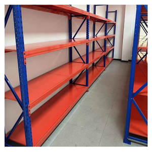 Nouveau produit DJ, étagère de stockage industrielle à portée longue, sans boulons, à rivets, pour entrepôt, réglable, étagère - Product Image 1