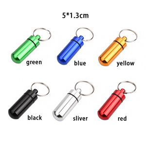 Nhôm giá rẻ bán buôn kích thước nhỏ độc đáo kim loại <span class=keywords><strong>Pill</strong></span> hộp - Product Image 2