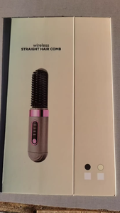 <span class=keywords><strong>Brosse</strong></span> <span class=keywords><strong>lissante</strong></span> sans fil 2026, puissance 50W, lisseur sans fil portable, rechargeable, écologique, corps en PC - Product Image 6