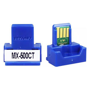 Puce de cartouche de toner 1 pièce MX-51 pour Sharp MX-4110 4111 4140 4141 <span class=keywords><strong>5110</strong></span> 5111 5140 5141 4112 5112 Puces de toner MX-5148NC MX-4148NC - Product Image 2