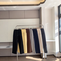 Nouvelle Collection Printemps 2026 – Pantalon de survêtement ODM taille haute en coton épais imprimé numériquement, légèrement élastique, coupe droite décontractée