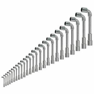 291 N/SE25 <b>Socket</b> Wrench Set 10mm To <b>24mm</b> Metric L-Shaped Hex Keys For Automotive Repair - Product Image 1