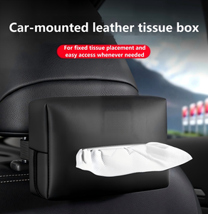 Auto-Montierter Taschenhalter mit Armlehnenfach, Rücksitz-Sonnenschutz, Taschentuch-Aufbewahrung & Tasche für Auto-Innenausstattung - Product Image 2