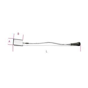 BETA - 017150110 Square flexible <b>inspection</b> <b>mirror</b> - EAN 8014230466507 TELESCOPIC <b>MIRRORS</b> - Product Image 1
