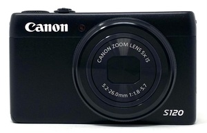 กล้องดิจิตอลรุ่น S120 พร้อมเซ็นเซอร์ขนาด 12.1 1/1.7 นิ้ว และรองรับ Wi-Fi สีดำ - Product Image 2