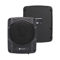 Subwoofer Activo Delgado de 10 Pulgadas y 150 W RMS - Caja Fundida a Presión, Sistema de Audio para Automóvil Debajo del Asiento, Disipador de Calor de Alta Resistencia