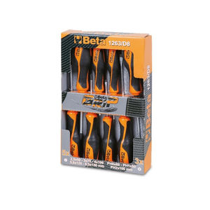 Juego de 10 destornilladores planos y Phillips Beta Grip 1263/D10 - Product Image 1