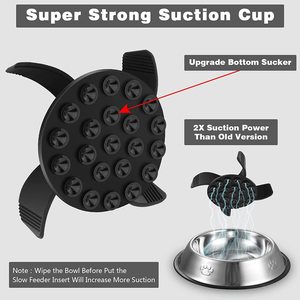 Inserto Regolabile in Silicone per Mangiatoia per Animali Domestici |   Rallenta il consumo alimentare |   Ideale per Prevenire l'Obesità e l'Indigestione |   Ciotole per Cani e Gatti - Product Image 4