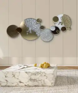 홈 장식 혼합 미디어 삽화 큰 나무 조각 그림 현대 3D 추상 벽 예술