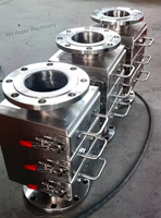 Démetalliseur magnétique puissant en acier inoxydable de type tiroir pour trémie de machine de moulage par injection de poudre alimentaire et de particules, avec filtre NH