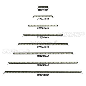 7-51 Inch Led <b>Light</b> Bar Led Work <b>Lights</b> 12V 24V Spot <b>Flood</b> Combo Beam for Truck Tractor SUV 4X4 4WD Offroad Barra <b>Light</b> - Product Image 6
