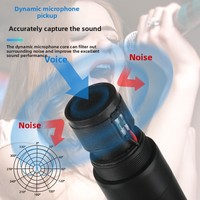 Microphone sans fil universel 4 canaux BHA YL-09, micro dynamique rechargeable, professionnel, pour karaoké, discours, scène, système PA