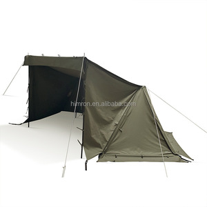 Carpa de Techo Ligera de 220G de Poliéster y Algodón, Refugio de Alta Calidad para una Persona, para Campismo, Senderismo, Supervivencia en la Naturaleza y Bushcraft - Product Image 1