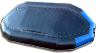 Bouteille transparente en PVC de 1.2mm du fabricant professionnel pour les sports nautiques à la dérive aventures surf explorant des bateaux à rames