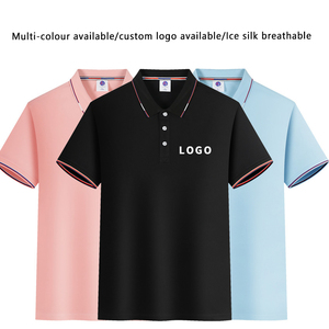 Mùa hè văn hóa doanh nghiệp quần áo tùy chỉnh-thực hiện người đàn ông và phụ nữ phổ Áo Thun 100% polyester sợi thoáng khí mát Áo polo - Product Image 3