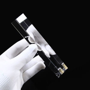 Prisma óptica personalizada com furo, acessórios de equipamento de fotografia, prisão triangular - Product Image 6