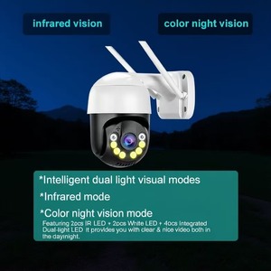 Nuevo Kit de Cámara IP Inalámbrica WiFi PTZ de 4 Canales con Cámara Domo de 4MP, CCTV H.265+, Tarjeta <span class=keywords><strong>SD</strong></span> y Audio Bidireccional (2022) - Product Image 3