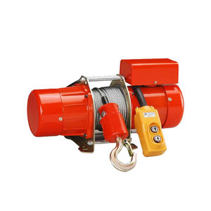 TXK kerekan kabel elektrik Material konstruksi pengangkat 500kg kabel panjang 1ton 2ton dengan pengendali jarak jauh - Product Image 5