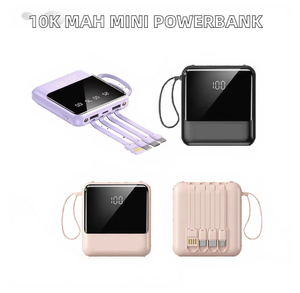 <span class=keywords><strong>Power</strong></span> <span class=keywords><strong>Bank</strong></span> Portabel 10000mAh dengan Logo Kustom, Pengisian Cepat, <span class=keywords><strong>Output</strong></span> USB Ganda, Antarmuka Input Tipe-C 10W - Product Image 1