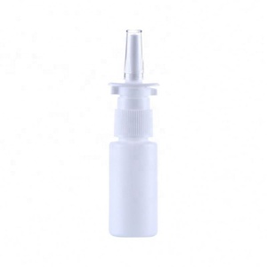 1oz Nasal <b>Spray</b> <b>Bottle</b> Mist Sprayer - <b>Empty</b> Refillable Amber Plastic Atomizer and Reusable Nose Sprayer for Nasal Medication - Product Image 1