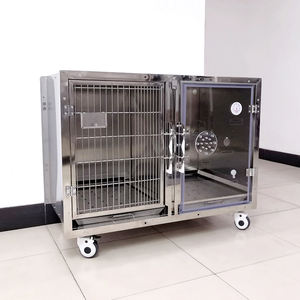 Toptan Fiyat 10 Kapılı Paslanmaz Çelik Köpek Kafesleri Veteriner Ekipmanı Evcil Hayvan Hastanesi Kafesi - Product Image 3