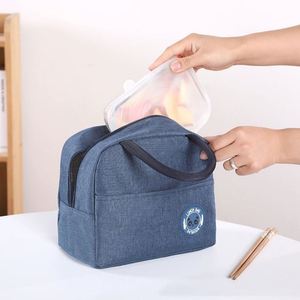 Sac isotherme multifonctionnel compact avec fermeture éclair pour pique-nique, conservation des aliments chauds ou froids, sac à déjeuner mignon – Vente en gros - Product Image 1