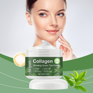 WIYUN Cuidado DE LA PIEL Hidratante Nutritivo Reparación Reafirmante Colágeno Ginseng Té verde Crema facial - Product Image 5