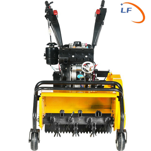 Four Wheel Drive diesel <b>Micro</b> Tiller Weeder Small Ditching and Loosening <b>Machine</b> Self Propelled Weeding Rotary Tiller - Product Image 5