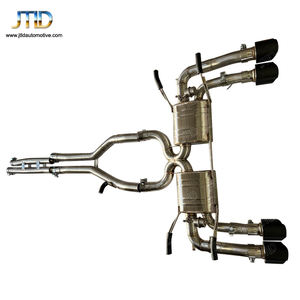 JTLD <span class=keywords><strong>f</strong></span>ábrica Acero inoxidable Valvetronic escape Catback para <span class=keywords><strong>Jaguar</strong></span> tipo <span class=keywords><strong>F</strong></span> <span class=keywords><strong>V8</strong></span> <span class=keywords><strong>R</strong></span> 5,0 sistema de escape silenciador - Product Image 2
