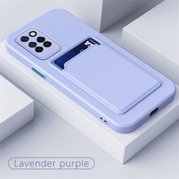 Étui de téléphone en TPU respectueux de la peau avec fente pour carte pour Infinix Hot 60i/60/GT 30 Pro/Smart 10, coque de protection antichoc pour appareil photo