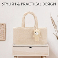 Panier à couches pour bébé KUYUE, panier de douche pour bébé pour les garçons ou les filles nouveau-nés, pour les bébés nouveau-nés et les essentiels pour bébés