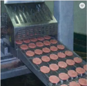 Machine de moulage de tarte à la viande hamburger entièrement automatique machine de formage de galette de viande