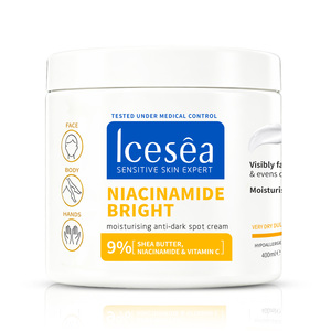 Crème <span class=keywords><strong>pour</strong></span> le corps éclaircissante à la niacinamide Icesea OEM, crème hydratante <span class=keywords><strong>anti</strong></span>-<span class=keywords><strong>taches</strong></span> avec vitamine C et beurre de karité - Product Image 6