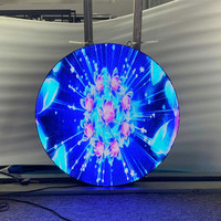 Écran LED circulaire intérieur de 28''/700 mm de diamètre, 4 mm, pour magasin de détail et affichage d'accueil avec graphiques et SDK