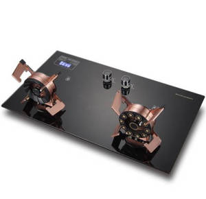 High Quality 2-Burner Stainless Steel LPG <strong>Gas</strong> Hob Electronic Ignition 1 Portable Table Indoor/Outdoor Commercial Use Energy - Product Image 5